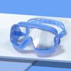 Взрослые очки для плавания с большой оправой высокой четкости с защитой от запотевания и маска для дайвинга