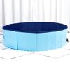 Portable Foldable PVC Pet Bathing Pool Dogs Large Size 160x30cm Or 120x30cm Blue Red