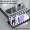 Чехол для OPPO Find X5 X9 Pro с двусторонним закаленным стеклом и металлической рамкой, бамперы для телефона, чехол с полной защитой объектива