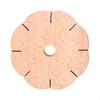 Wooden Kumihimo Disk 8 Slot Bracelet Tray for Friendship Bracelets Knitting Crafting Hand Rope