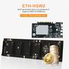 Mining Motherboard ETH-HSW2 6 GPU(70mm Spacing)Bitcoin Crypto Etherum Support DDR3 PCIEX16 Graphics Video Card For Miner Rig