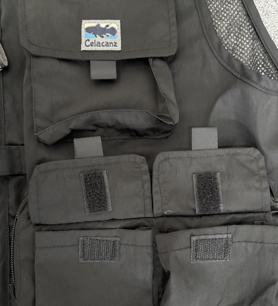 Рыболовный жилет Excel, ЧерныйХаки Зеленый, Размеры MLLL3L, для рыбалки, активного отдыха, кемпинга и фотографов, Быстросохнущий, Легкий,