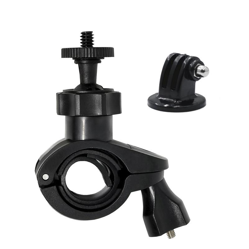 Handlebar Clamp Mount Motorcycle Bike Pole Mount For GoPro Hero 13 12 11 10 9 8 DJI Osmo Action 5 Pro 3 4 Cameras Insta360 X5 X4