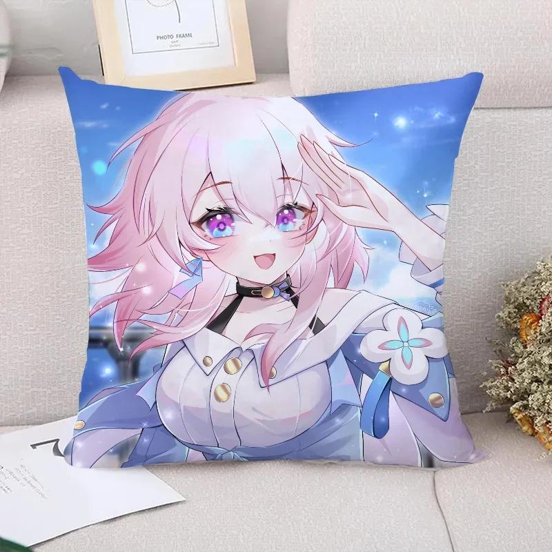 Pillow Cases Decorative Pillows Covers Honkai Star Rail Pillowcase Decor Cushion Cover X Pillowcases Sofa