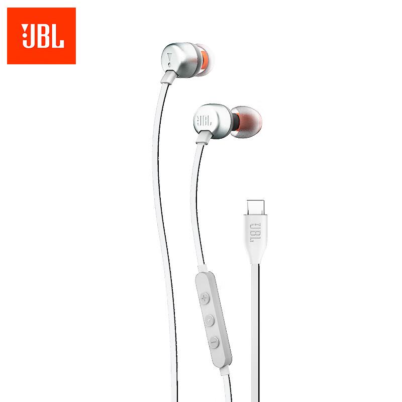 JBL Проводные внутриканальные наушники TUNE310C с разъемом USB-C