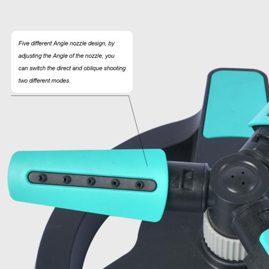 Спринклер для орошения сада, автоматический поворот, регулируемый широкий диапазон распыления, уход за газоном, спринклер для охлаждения крыши, аксессуар для патио