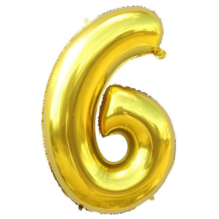 Воздушные шары в форме цифр