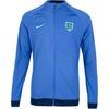 England Academy Pro Football Training Leisure Series Logo Print Slim Jacket Men Jacket Blue DH4744-480