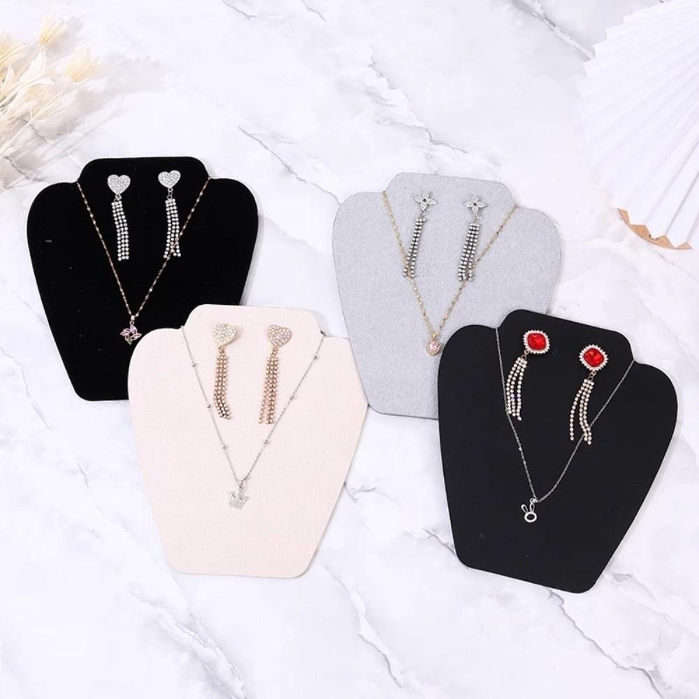 Portrait Model Showcase Rack Display Board Jewelry Display Board Earrings Necklace Set Display