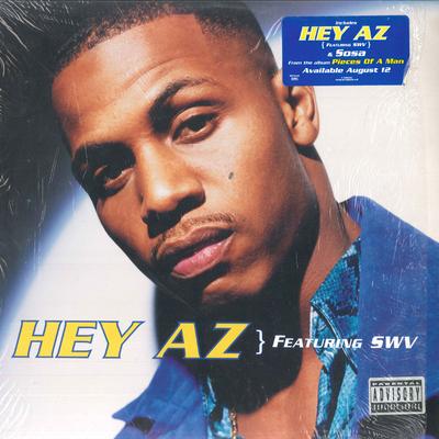 12-дюймовая пластинка AZ, SWV - Hey AZ Y58655 EMI 1997 США Рэп и хип-хоп/R&B Б/у