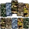Чехол для телефона Samsung Galaxy S25 S24 S23 iPhone 16 15 Xiaomi Redmi Note 14 13 12 16E X Pro Max OPPO Moto Huawei Camo Military Army Camouflage Pattern