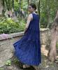 Tina Blossom 25Ss Navy Pleated Daily Julie Dress By Tina Blossom