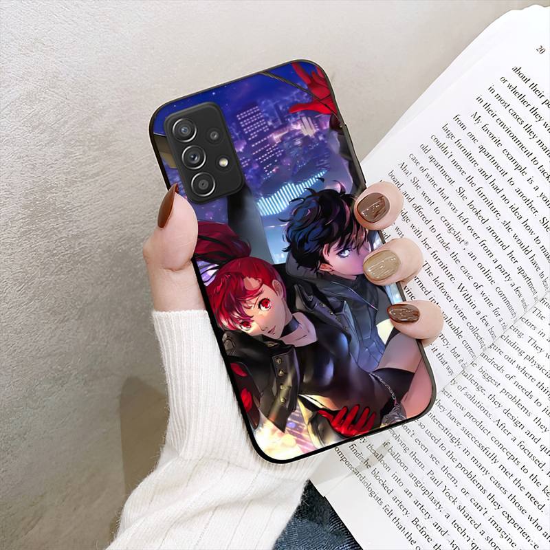 Чехол Persona5 The Royal Game для телефона Samsung Galaxy S10 S20 S21 Note10 20Plus Ultra Shell
