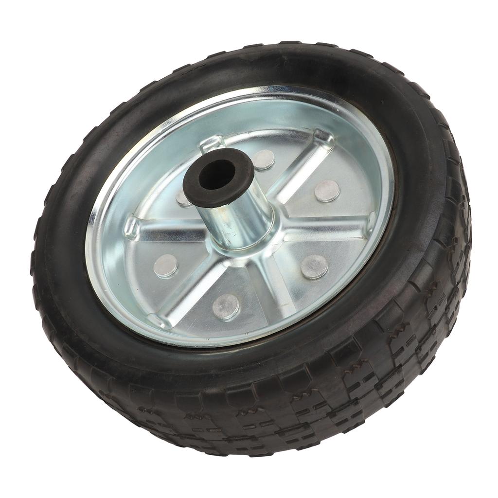 10-дюймовое прицепное колесо, универсальное, 2000 фунтов, вращающаяся опора, прочное, долговечное, запасное колесо для газонокосилок, коммунальное