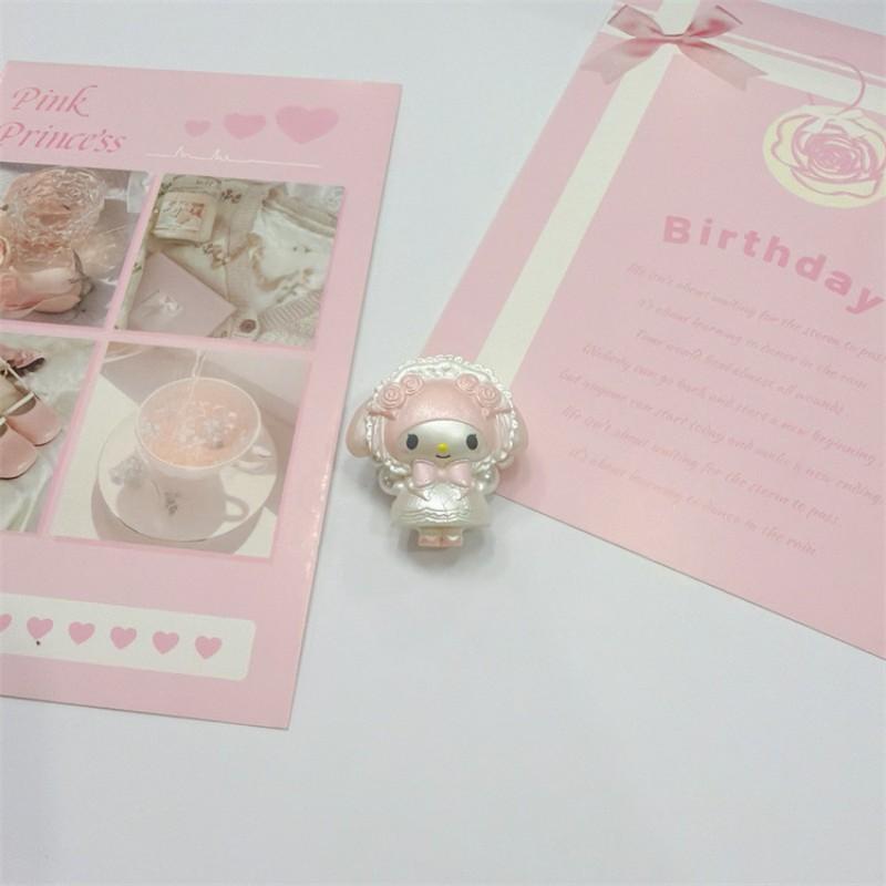 Kawaii Rings Pearl Sweet Beaded Elastic Ring Accessory New Korean Style Jewelry Accessories Best Friend Girl Gifts