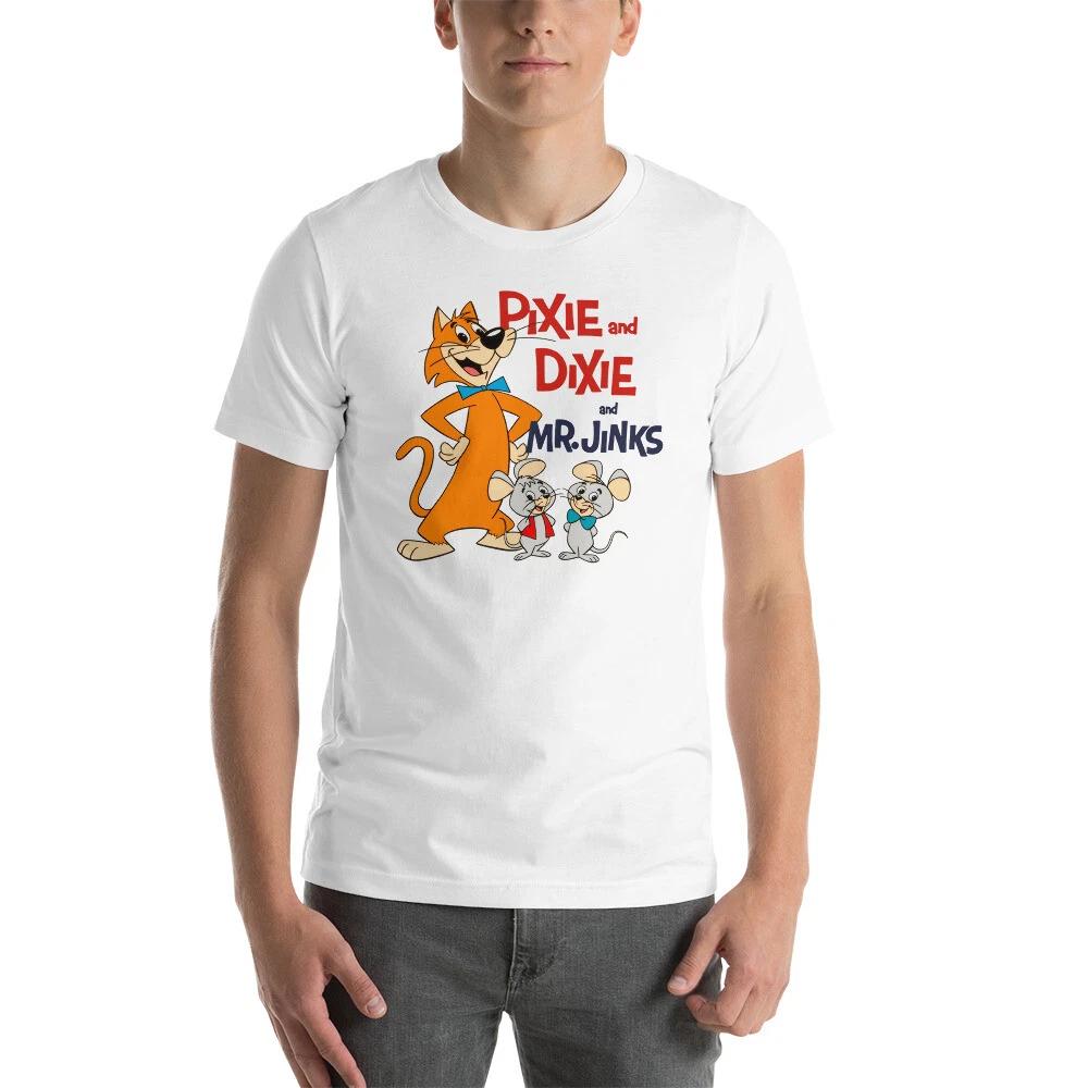 PIXIE AND DIXIE AND MR. JINKS 70s Cartoon Tee Shirt Unisex t-shirt