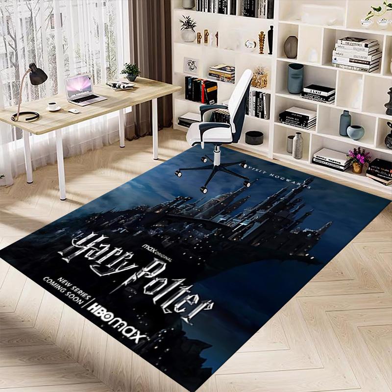1 шт. Ковер Hogwarts MAX Originals, для декора дома и офиса, Коврик под офисное кресло, Праздничный подарок, Ковер для конференц-зала L1184