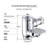 Nashide XJ599 Медная Педаль для Смыва Flush Valve