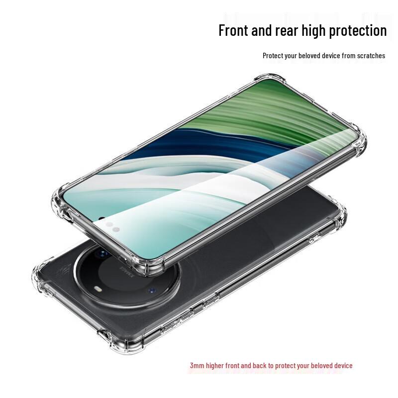 ESCASE Clear Ultra-Thin Case for Huawei Mate60 Pro