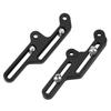 Motorcycle Windscreen Adjusters Windshield Bracket for Honda NC700X   NC750X 2012 2015(Black)