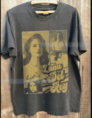 Футболка с графическим принтом Lana Del Rey, черный цвет, унисекс, для мужчин и женщин (не винтажный)
