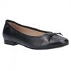 Womens/Ladies Naomi Slip On Leather Ballet Pump