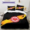 Eintracht Frankfurt Pattern Bedding,Quilt Set Quilt Cover Pillowcase Home Birthday Gift(1 * duvet cover + 2 * pillowcase, without core)