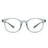 LENSKART BLU | Zero Power Bluecut & Antiglare Computer Eyeglasses | Full Rim Round | For Men & Women | Medium | LB E14240