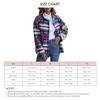 Женская куртка Aztec Shacket с геометрическими узорами, с длинным рукавом, на пуговицах, флисовое короткое пальто для дома