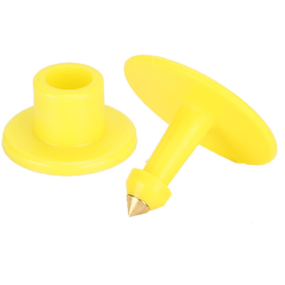 100pcs Animal Ear Plastic Identification Card Anti Lost Marker for Farm Cattle Sheep Pigs