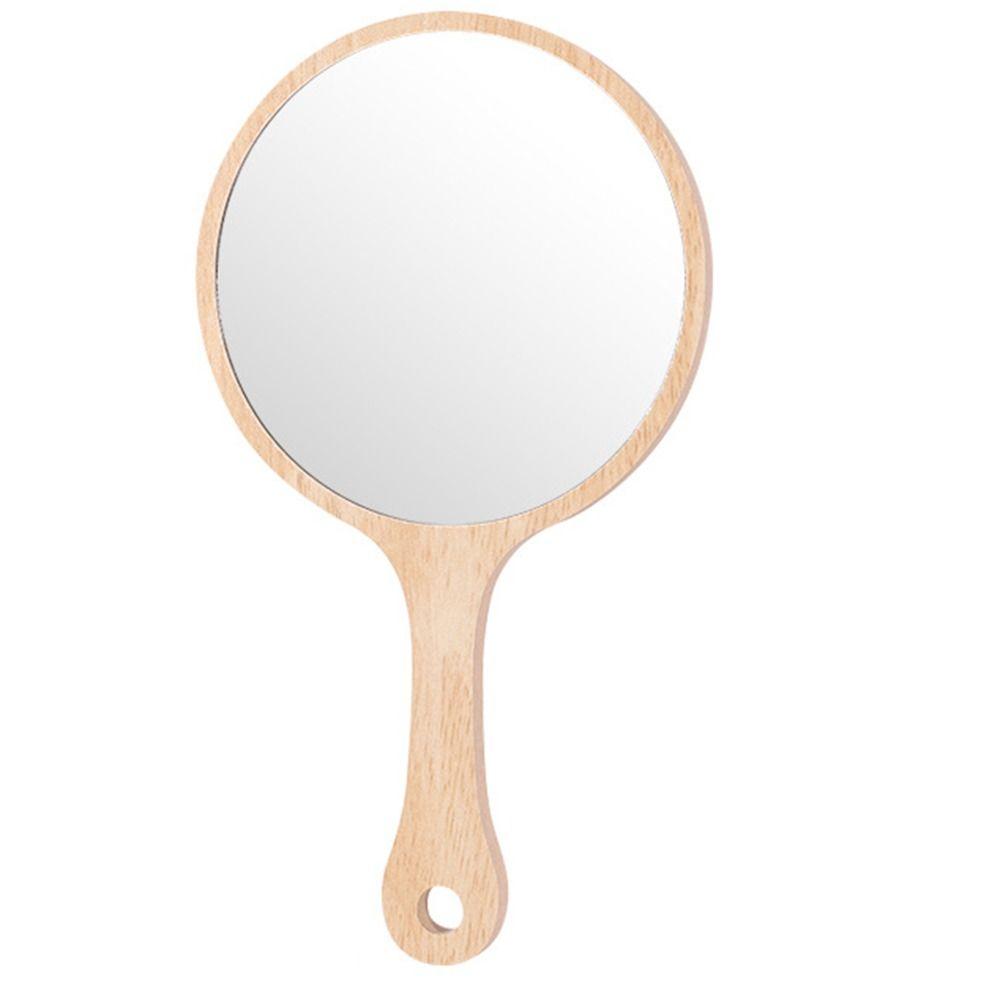 Portable Makeup Mirror with Handle Creative Cosmetic Mirror Gift Handheld Mirror  Makeup Use