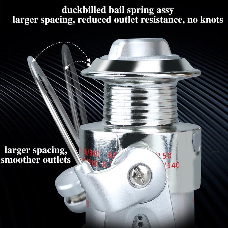 Рыболовные катушки 6 + 1BB Drag Ultra Light спиннинговая рыболовная катушка Карп Форель Пресноводная морская рыбалка