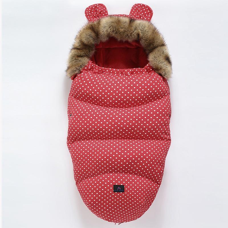 Baby Sleeping Bag ,Baby Autumn And Winter Stroller ,Thickened Anti -Kick Blanket ,Newborn Warm And Cold -Proof Sleeping Bag
