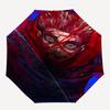 1pc Jujutsu Kaisen Satoru Gojo Umbrella Automatic Opening & Closing, Foldable Design, Outdoor, Perfect Gift for Fans, Travelers, Daily Use.C025