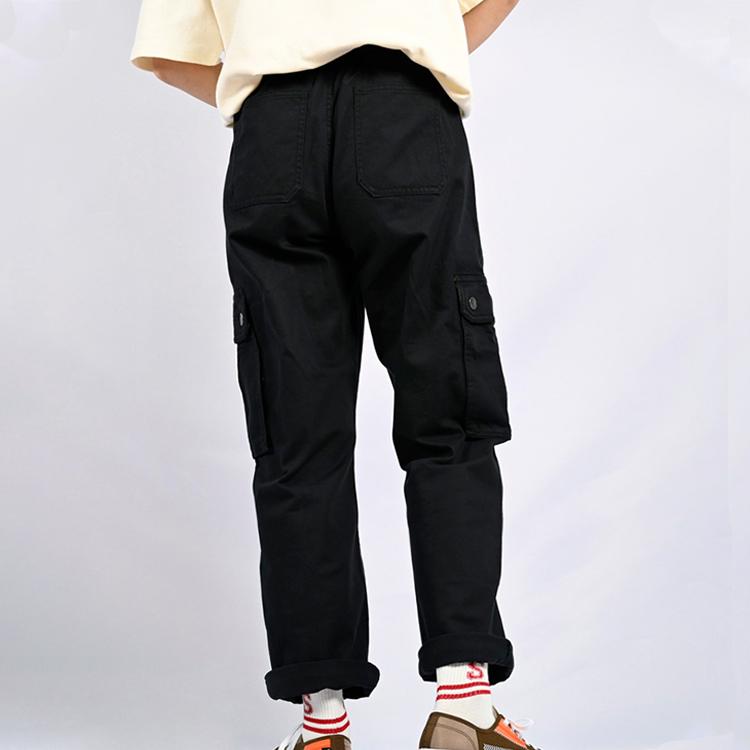 Converse Женские брюки-карго черные умеренные 10020881-A01