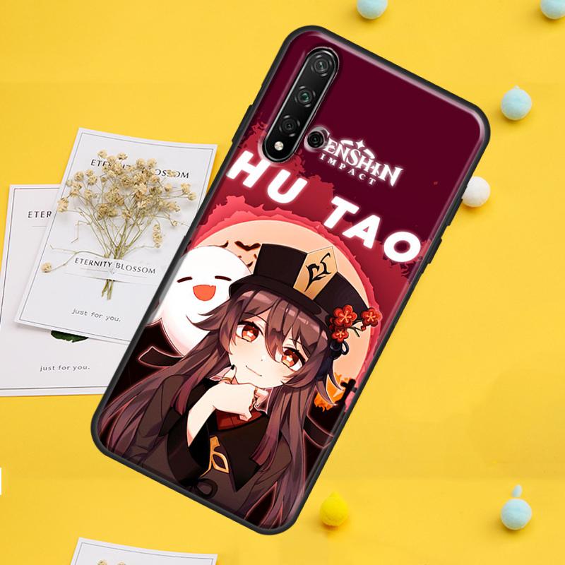Чехол с изображением Ху Тао из Genshin Impact для Huawei Nova Y70 Y91 Y90 Y60 Y72 Y61 9 10 SE 12i 12s 11i 5T P60 Pro P20 P30 P40 Lite