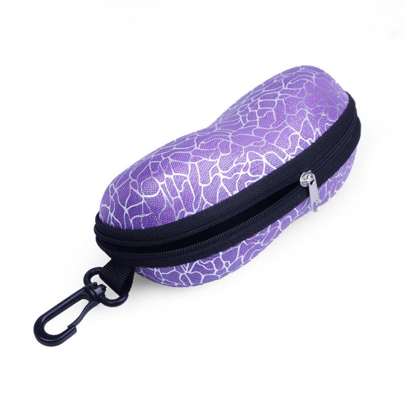 Fashion Sunglasses Case Summer Style Sun Glasses Box Vintage Large Capacity Zipper High Quality Eyew