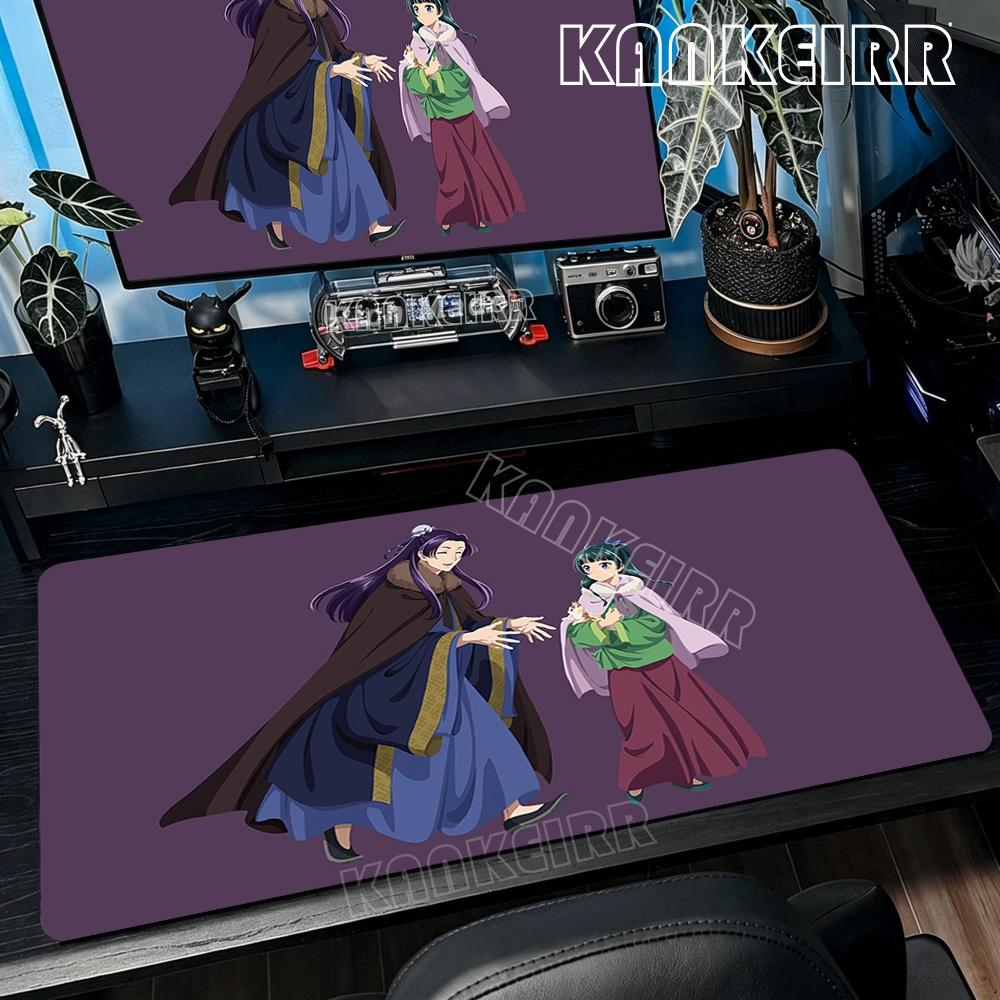 Xxl Cute Anime Apothecary Diaries Mousepad Large Rubber Mouse Pad Lock Edges Mats Durable Laptop Hd Printing Gaming Desk Mat
