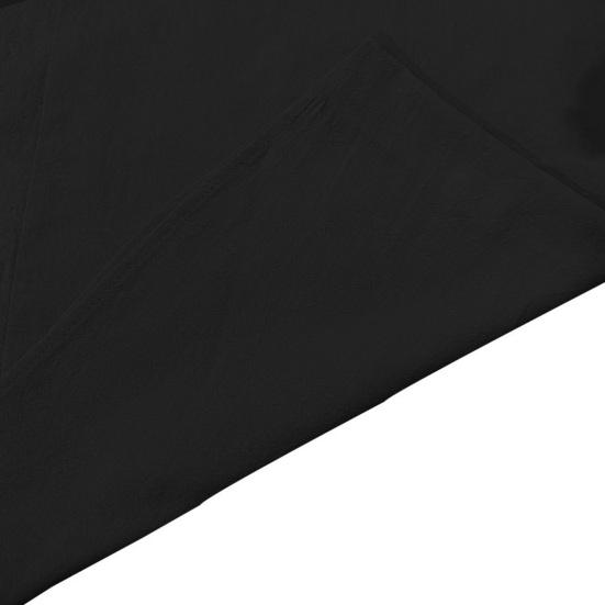 Мужская хлопковая рубашка с V-образным вырезом, длинный рукав, свободная футболка, однотонная летняя футболка