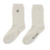 NICK&NICOLE NICK NICOLE LOGO SOCKS_OATMEAL