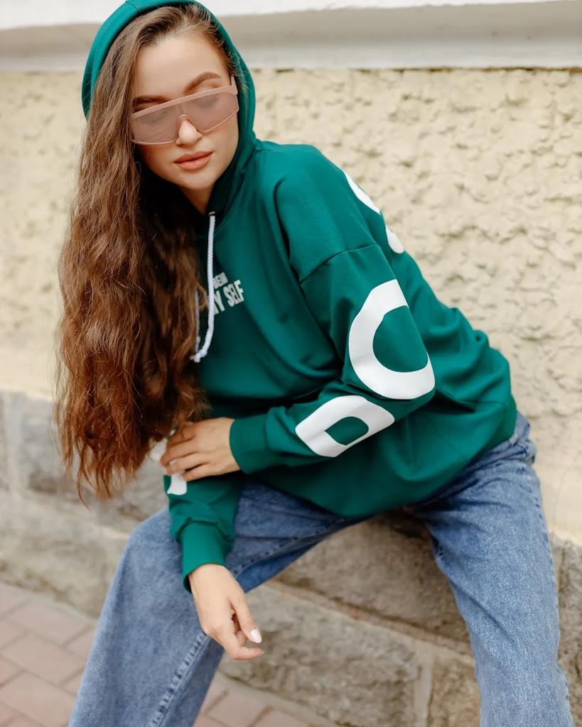 Толстовка с капюшоном (Женский) Любой сезон 8360-057-33 HC