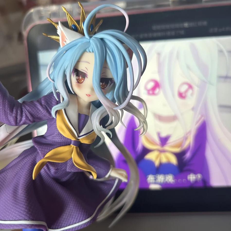 19СМ Аниме NGNL No Game No Life Фигурка Аниме ПВХ Аниме Фигурки Действия Модель Коллекция Украшение Аниме Модель Игрушка Подарок
