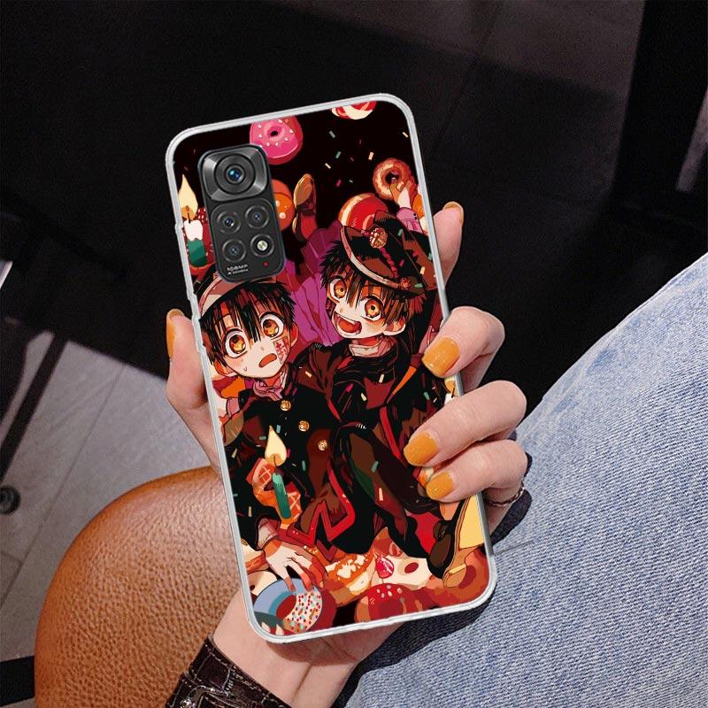 Чехол для телефона Аниме Туалетный Ханако-кун Для Xiaomi Redmi Note 15 14 13 12S 12 11 Pro Plus 14S 11S 11E 10 10S 11T 5G Персонализация