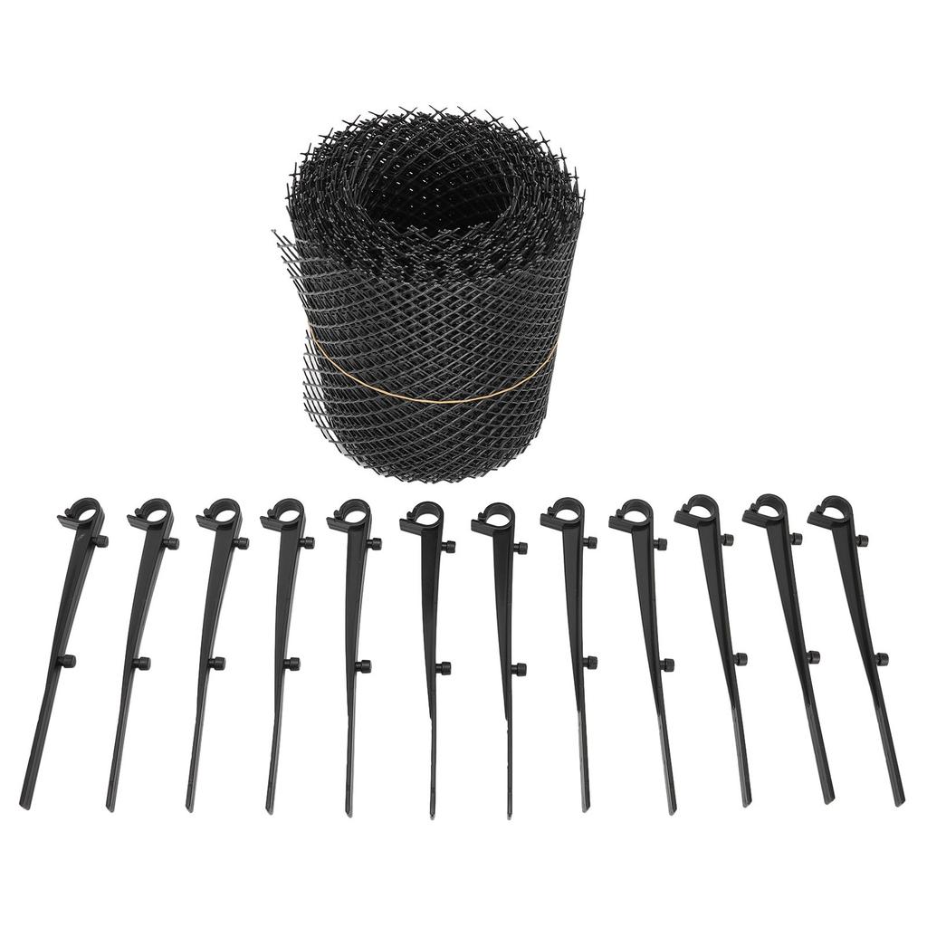 Mesh Gutter Guard For Guttering Eaves For Yard Garden