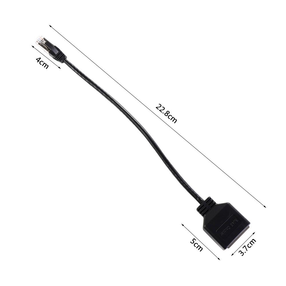 Cable RJ45 Ethernet RJ45 1 Male to 2 Female Lan Network Extension Gigabit Ethernet Splitter