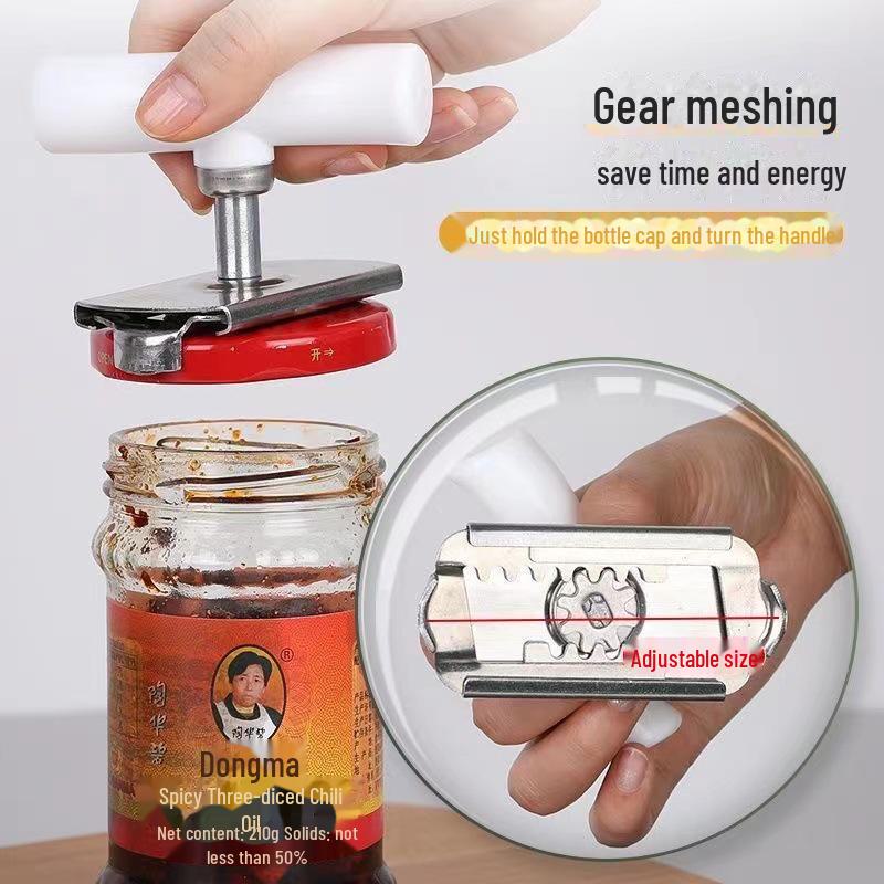 Многофункциональная открывалка для бутылок из нержавеющей стали - консервный нож для дома