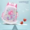 Exquisite 3D Pressed Shell Children School Bags Cute Cartoon Mermaid Printing Kindergarten Book Bag High Quality Nylon Lightweight Children's Backpack