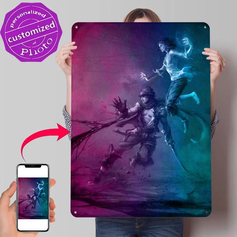 Prince of Persia Poster Retro D Printed Metal Signs Customized Wall Hanging Gift for Wand Deko Bar Accessories Custom Plate