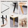 Self-adhesive Table Leg Protection Felt Silent Floor Protective Cover Foot Cover  Table Chair Leg