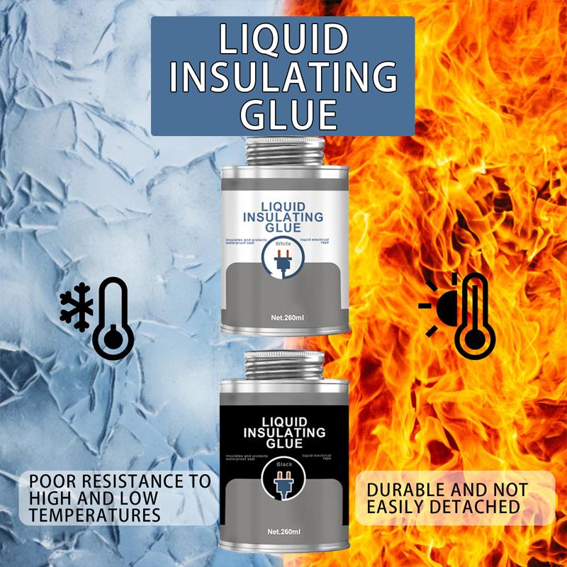 30/125 мл жидкая изоляционная изоляционная лента, резиновая изоляционная лента для электрических проводов, кабеля, фиксированная линия, клей, водонепроницаемая жидкая изоляционная лента